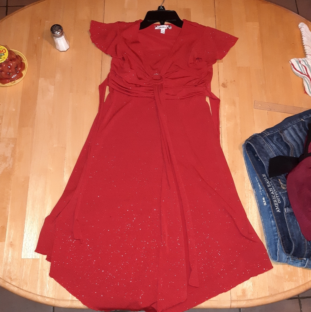 Kids Red Dress